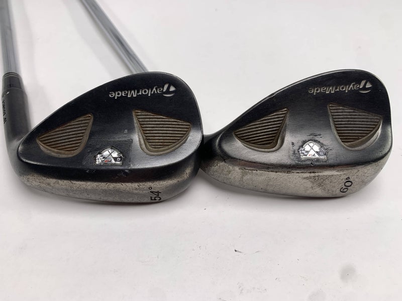 TaylorMade Rac Black TP Wedge Set 54* 10 | 60* 6 Wedge Steel Mens RH