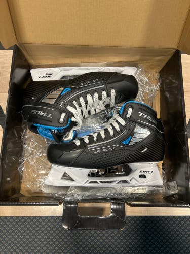 2024 True Catalyst 5X4 Hockey Goalie Skates Regular Width 10 (New)