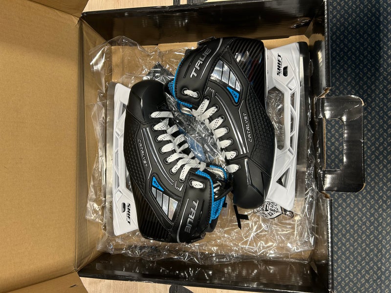 2024 True Catalyst 5X4 Hockey Goalie Skates Regular Width 7 (New)
