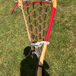 Mohawk Traditional full wooden Adult Field lacrosse stick