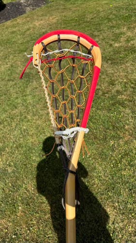 Mohawk Traditional full wooden Adult Field lacrosse stick