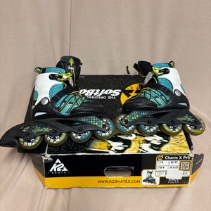 K2 adjustable Cham Pro Inline Skates Regular Width Size 1 (Used)