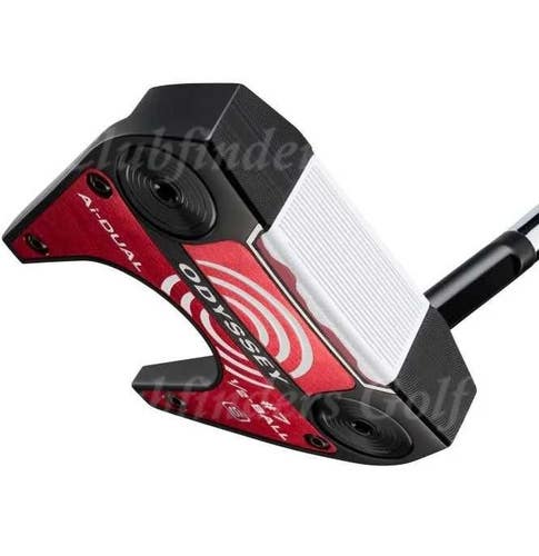 NEW Odyssey 2026 Ai-DUAL #7 1/2-Ball S 34" Slant-Neck Putter SL90 w/ HC