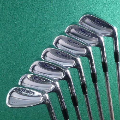 Mizuno MP-30 Forged 4-PW Iron Set True Temper Dynamic Gold Steel Stiff