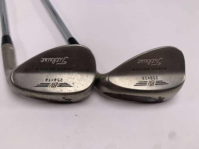 Titleist Vokey Chrome 200 Wedge Set 54* 14 58* 6 DG Wedge Steel Mens RH