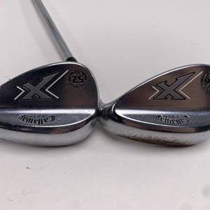 Callaway Forged Chrome Wedge Set 52* 12 | 56* 14 Wedge Steel Mens RH