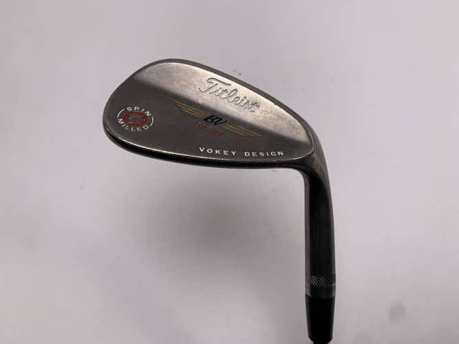 Titleist Vokey Spin Milled Black 2009 Gap Wedge GW 52* 8 Wedge Steel Mens RH