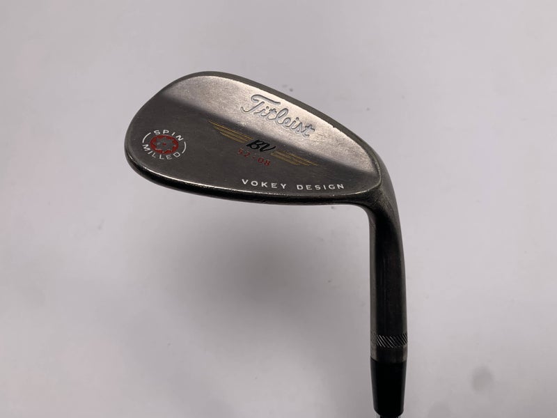 Titleist Vokey Spin Milled Black 2009 Gap Wedge GW 52* 8 Wedge Steel Mens RH