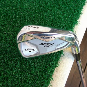 Callaway APEX PRO 19' Forged 7-Iron Fitting Club w/ ELEVATE Stiff Flex Shaft