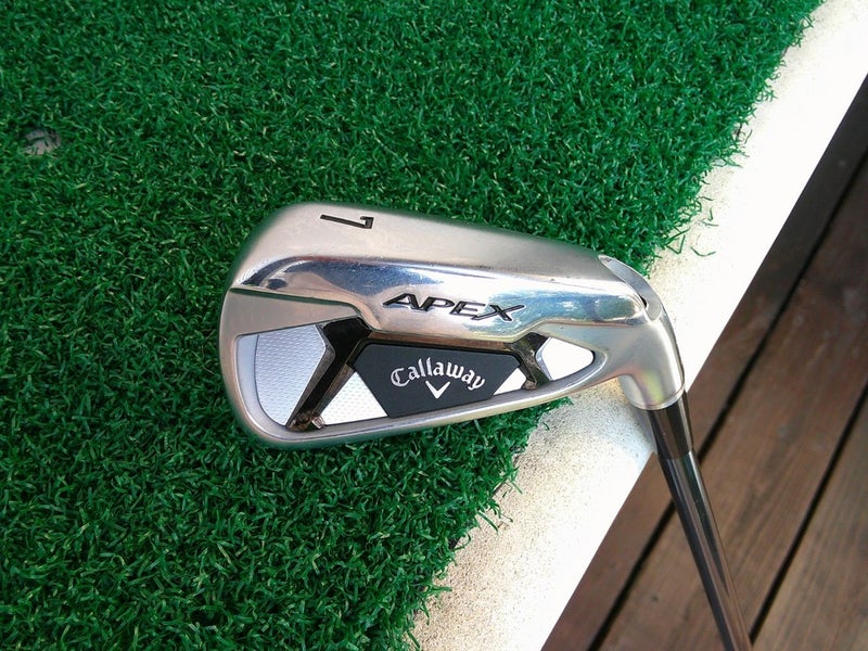 Callaway APEX 21' Forged 7-Iron Fitting Club w/ Recoil F3 Regular Flex Shaft