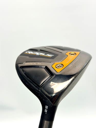 Callaway Rogue ST Max D 7 Wood 22 Cypher Black 50g Regular Flex Fairway Wood