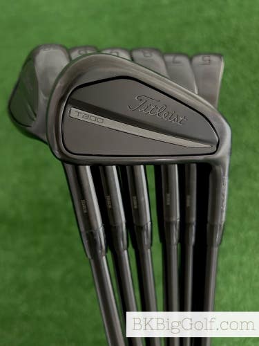 Titleist T200 23 Limited Edition Black Vapor Forged Iron Set 5-48