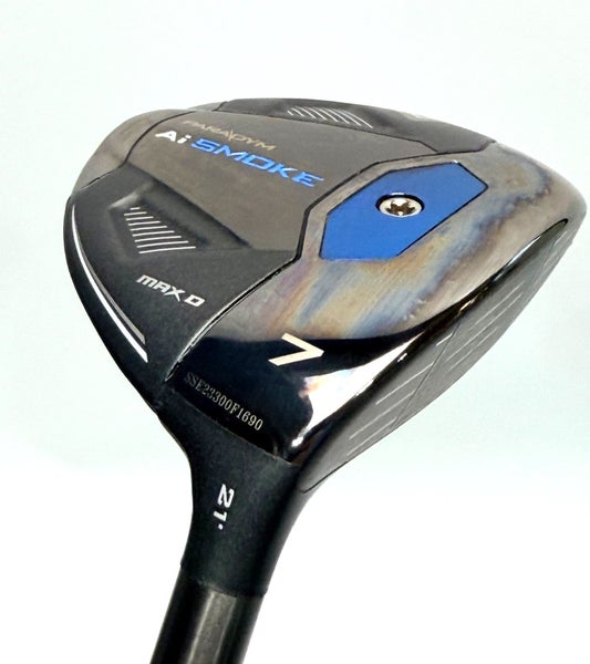 Callaway Ai Smoke Max D 7 Wood 21 Cypher Black 50g Senior Flex