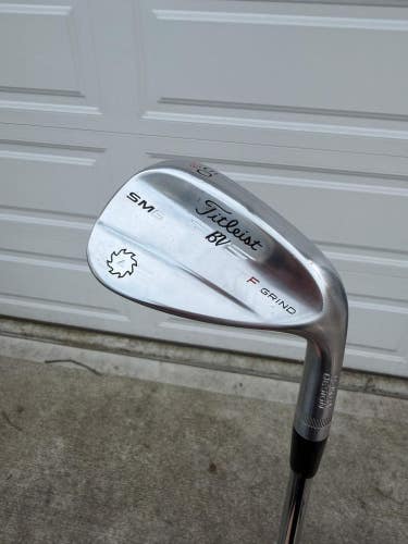 Titleist Vokey SM6 Tour Chrome Gap Wedge 50 / 8 Wedge Flex 35.5 NICE