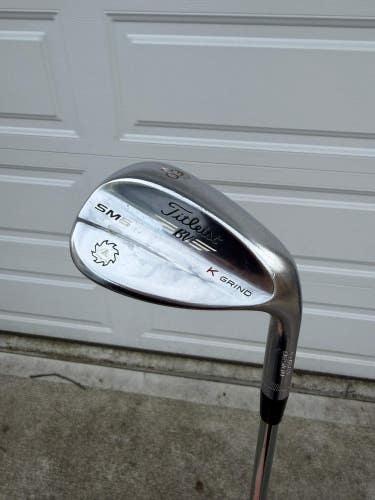 Titleist Vokey SM6 Tour Chrome Lob Wedge 60 / 12 Wedge Flex 35.25 NICE