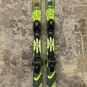 Kid's Volkl Deacon Jr 90 cm Skis With Bindings (Used)