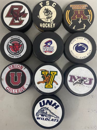 NCAA puck Custom listing