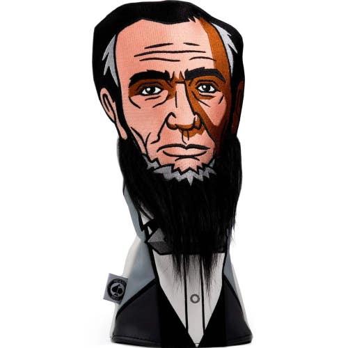 Pins And Aces Golf Abe Lincoln - Driver Cover Hand Made Synthetic Leather NEW