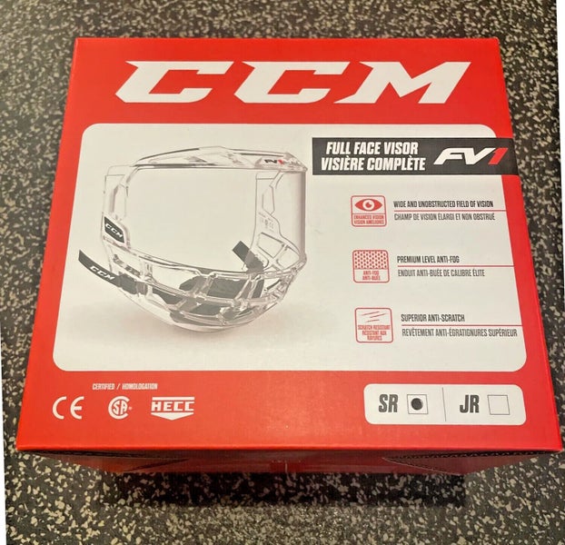 New! CCM FV1 FULL FACE SHIELD - SENIOR