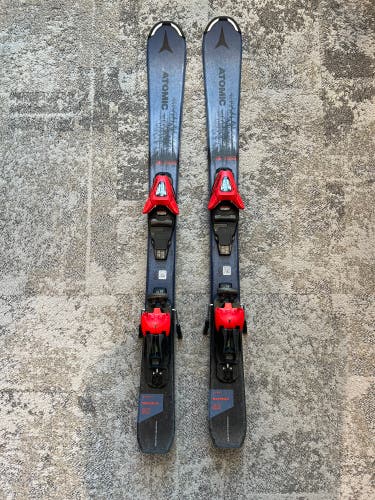 Kid's Atomic Maverick 100cm Skis w/ Atomic CFive Bindings