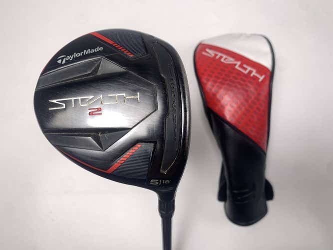 TaylorMade Stealth 2 5 Fairway Wood 18* Fujikura Ventus TR 6-S Stiff Mens RH HC