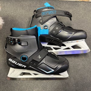 8 - 8.5 Bauer Konekt HF3 Hockey Goalie Skates w/ NEW BLADES