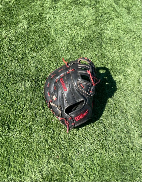 First Base RH Wilson A2000 Baseball Glove 12.25" (Used)