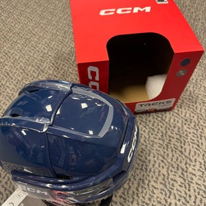 Navy Medium CCM Tacks 720 Helmet (New)