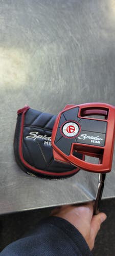 Used Taylormade SPIDER MINI RED Mens Putter RH 11497-S000154926