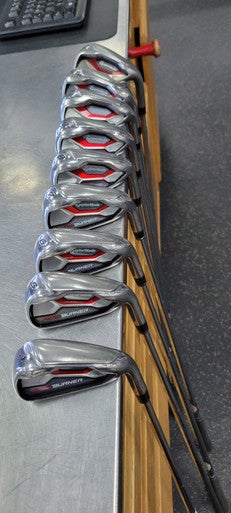 Used Taylormade AERO BURNER 4-P SW AW Mens Iron Set RH 4I-GW/AW 11497-S000154924
