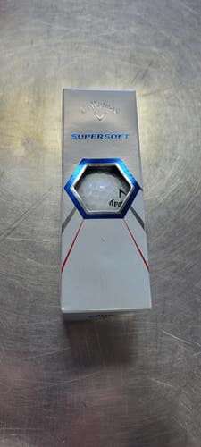 Callaway SUPERSOFT 3 Ball - Golf Ball Sleeve 11497-S000154931