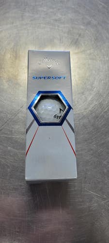 Callaway SUPERSOFT 3 Ball - Golf Ball Sleeve 11497-S000154930