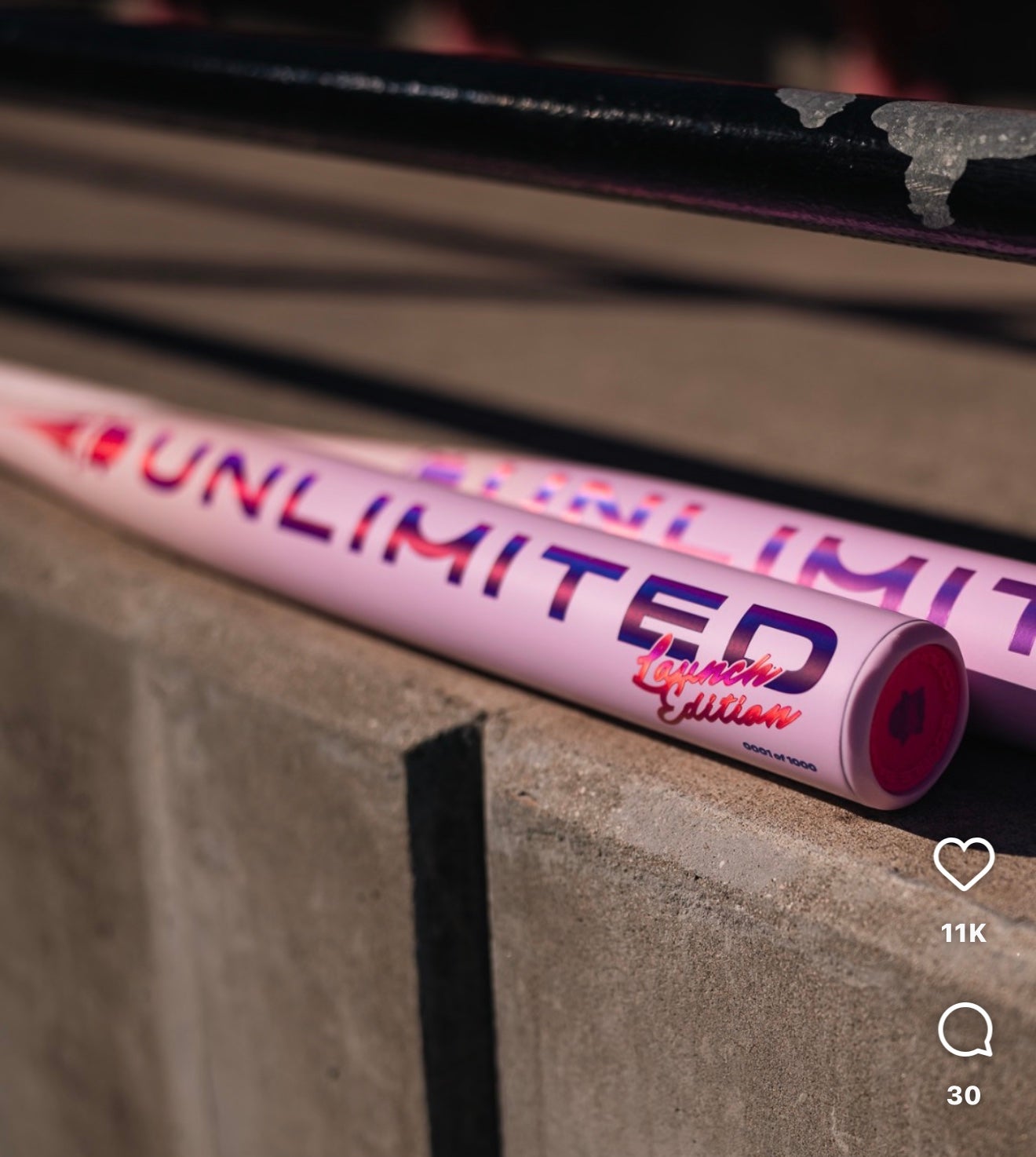 Bat De Softball Easton Ghost Unlimited Launch Edition 2026 - Taille 31" Drop 10 - Édition Limitée (#33/1000)