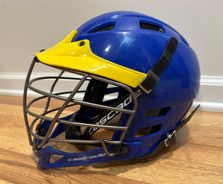 Cascade CPV Lacrosse Helmet XXS Blue/Yellow