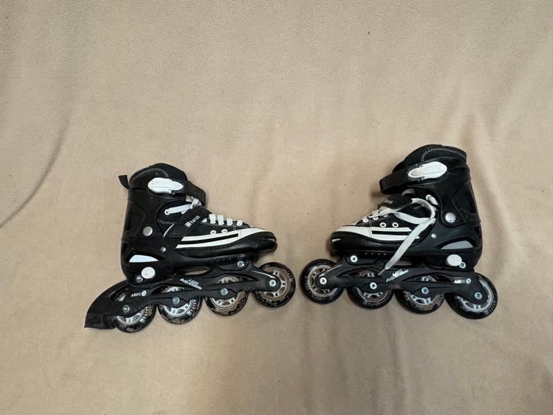 Harsh adjustable Inline Skates Regular Width Size 1 (Used)