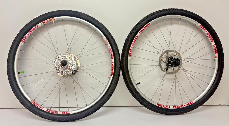 Sun Rims DSC X2 9-Speed Aluminum Disc Brake 26" QR Wheelset RM60/Stout Hubs++