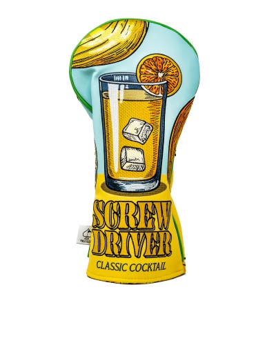 Pins And Aces Golf Screwdriver - Driver Cover Synthetic Leather Hand Made NEW