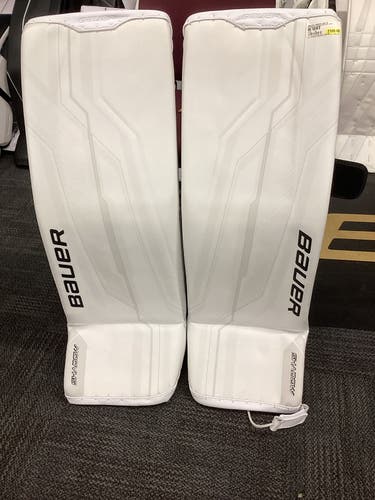 Medium Bauer Supreme Shadow Goalie Leg Pads (New)