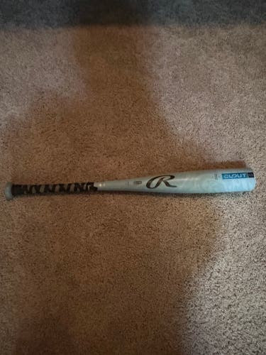 2025 Rawlings Clout AI Alloy USSSA Certified Bat (-10) 18 oz 28" (Used)