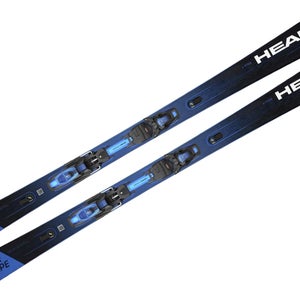 Men's All Mountain 156cm HEAD Supershape e-Titan Skis With PRD 12 Bindings  (New)(SY2573)
