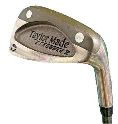 TaylorMade Ti Bubble2 9 Iron Men's RH R-80 Regular Graphite 36 All-Weather Grip