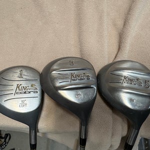 Men's King Cobra S Right Handed Clubs (Full Set) Regular Flex (Used)