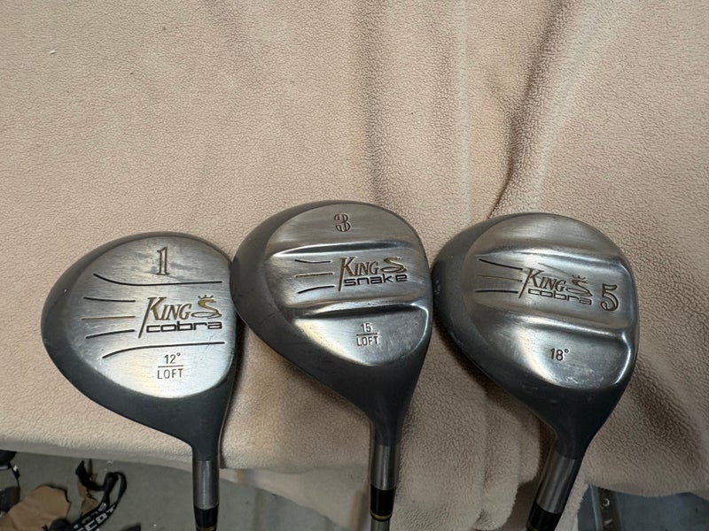 Men's King Cobra S Right Handed Clubs (Full Set) Regular Flex (Used)