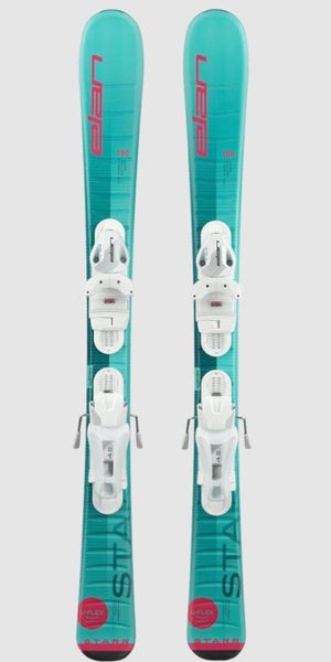 Kid's Elan 70cm All Mountain Starr Skis With Bindings (New)(SY2574)