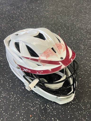 Used Cascade CASCADE XRS YOUTH Lacrosse Helmet White One Size 11849-S000035933