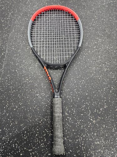 Used Wilson CLASH 100L Adult Tennis Racquet Grey Unknown 11849-S000035924