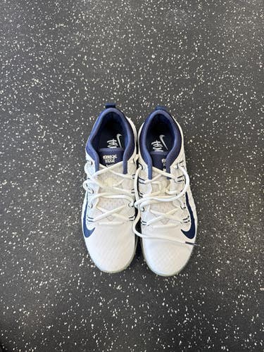 Used Nike LAX Cleats Mens White Senior 8.5 11849-S000035909