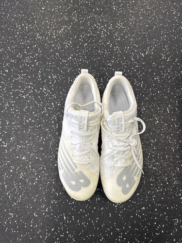 Used New Balance LAX Cleats Mens White Senior 11 11849-S000035907