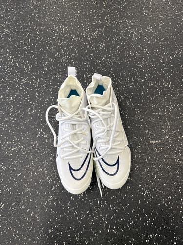Used Nike LAX Cleats Mens White Senior 9 11849-S000035908