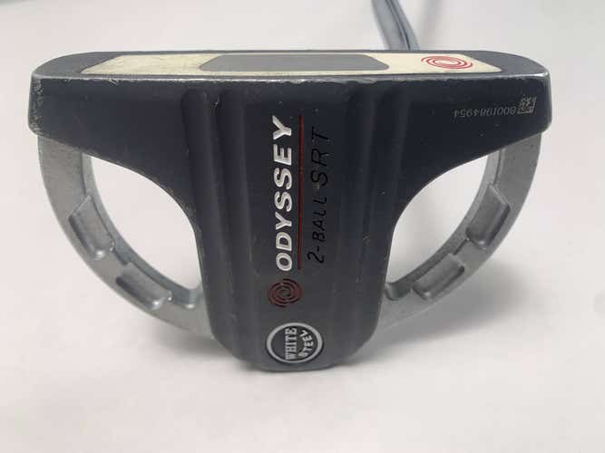Odyssey White Steel 2-Ball SRT Putter 33" Mens RH